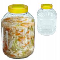 Słoik plastikowy 5L PET zakrętka ogórki kapusta