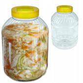 Słoik plastikowy 5L PET zakrętka ogórki kapusta
