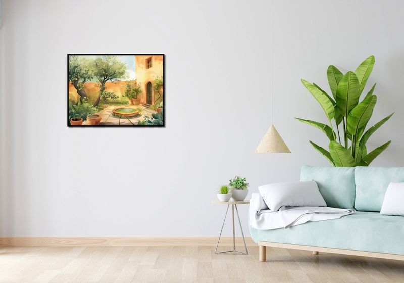 Plakat 80x60cm Słoneczny Dzień zdjęcie 4