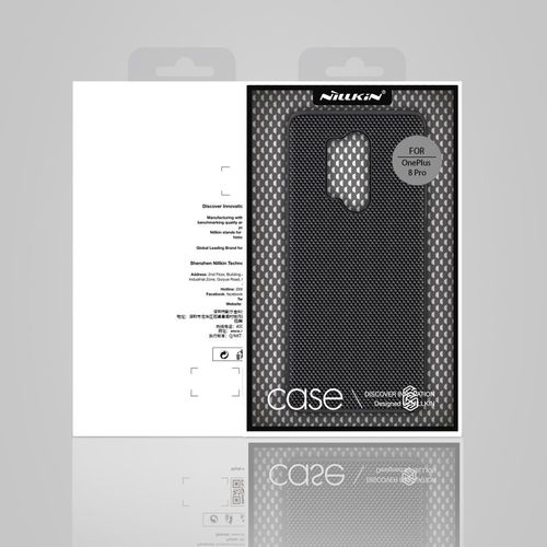 Etui Nillkin Textured do OnePlus 8 Pro (Czarne) na Arena.pl