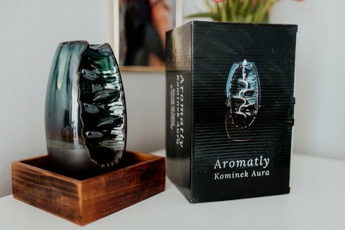 Aromatly Kominek Ceramiczny Zapachowy Kadzidło Wodospad | PREZENT na Arena.pl