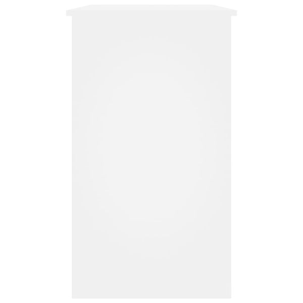 Emaga Biurko, białe, 90x45x76 cm, płyta wiórowa zdjęcie 6
