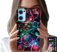 ETUI DO OPPO RENO7 5G - ŚWIĄTECZNE BOMBKI, CHOINKA, CASE + FOLIA