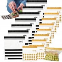 IKEA ISTAD WORECZKI TOREBKI STRUNOWE ŻYWNOŚĆ x60 sztuk KRP
