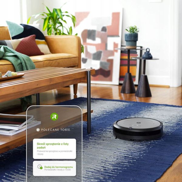 Robot sprzątający ODKURZACZ stacja dokująca APLIKACJA iRobot Roomba zdjęcie 7