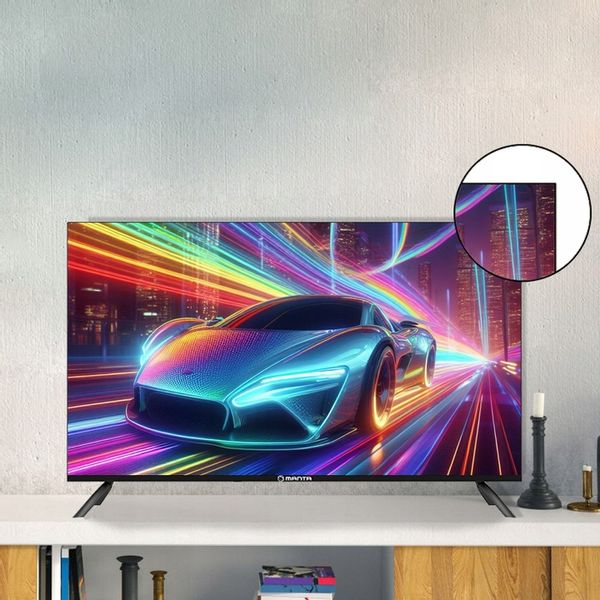 Smart TV Telewizor 40 cali Android HD LED WIFI +Uchwyt Manta+Pendrive 128GB zdjęcie 5