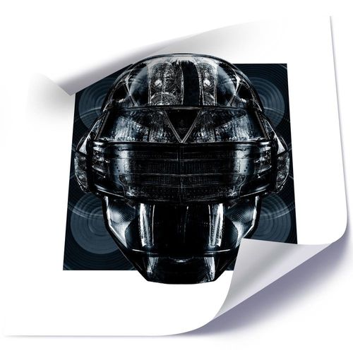 Plakat, Kask muzyka 40x40 na Arena.pl