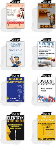 Ulotki A5 reklamowe firmowe 1000 szt dużo wzorów OBIADY DOMOWE na Arena.pl