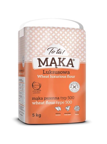 To ta! Mąka pszenna luksusowa typ 500 5 kg zdjęcie 1