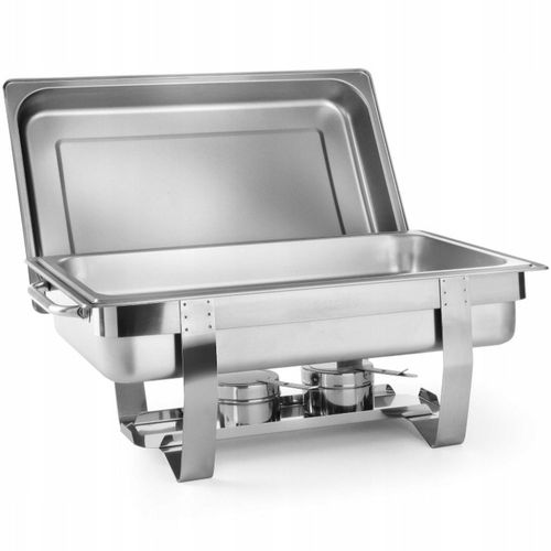 Podgrzewacz na pastę GN1/1 w zestawie z pojemnikami GN 2x 1/2 i 3x 1/3 na Arena.pl