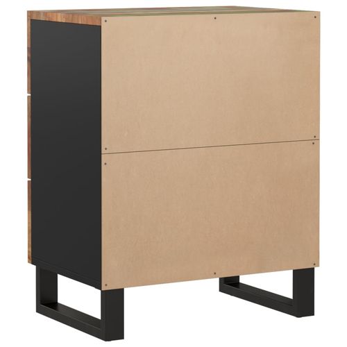 Szafka nocna, 50x33x62 cm, lite drewno z odzysku na Arena.pl