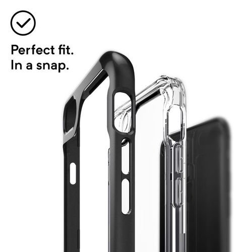 Caseology Skyfall Case - Etui iPhone 8 / 7 (Black) na Arena.pl