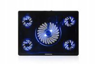 Podstawka Podkładka chłodząca pod laptopa do 17' cicha MODECOM CF15 czarna