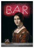 Plakat old whisky leonardo da vinci 70x100 cm