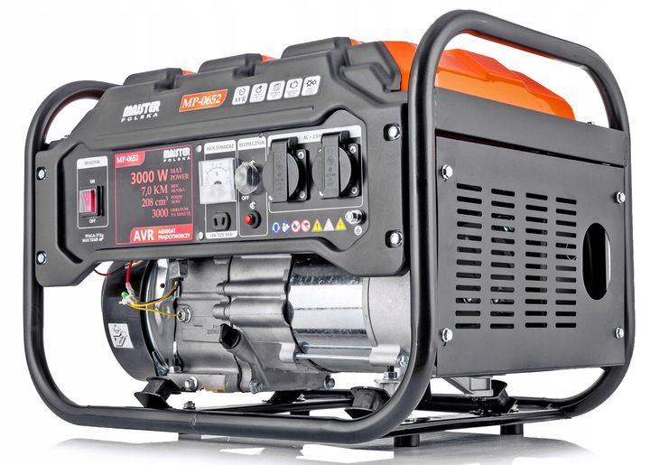 AGREGAT PRĄDOTWÓRCZY 3000W AVR GENERATOR 7KM+2x BRIGGS mp-0652 Majster zdjęcie 9