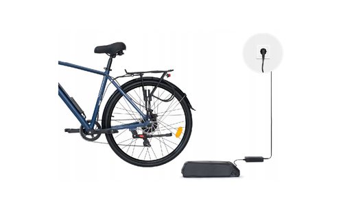 ROWER ELEKTRYCZNY MĘSKI 28 TREKKINGOWY ZE WSPOMAGANIEM 60-70km Shimano na Arena.pl