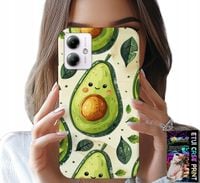 ETUI DO MOTOROLA MOTO G14 - SŁODKIE UŚMIECHNIĘTE AWOKADO OBUDOWA