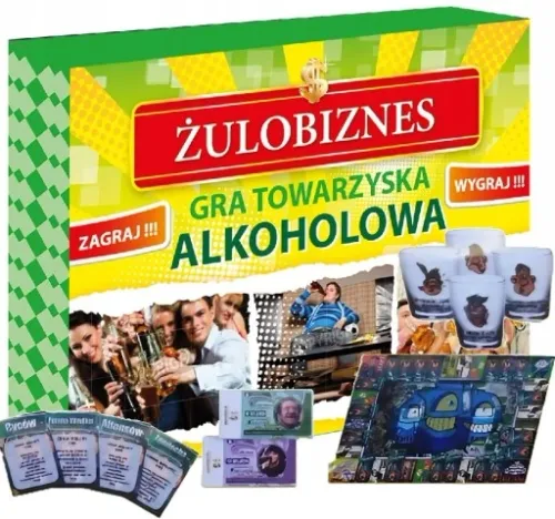 GRA PLANSZOWA ŻULOBIZNES Z KIELISZKAMI TOWARZYSKA na Arena.pl