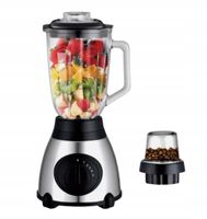 Blender Mikser Młynek kielichowy HOME STAR 1000 W srebrny/szary