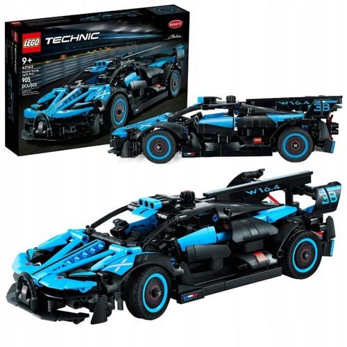 LEGO Technic Model Samochód Wyścigowy Auto Bugatti Bolide Agile Blue 42162 na Arena.pl