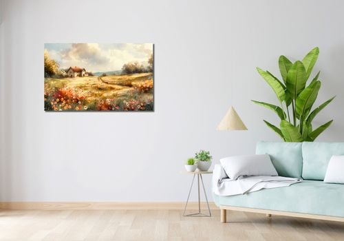 Obraz 100x60cm Sielski Domek na Arena.pl