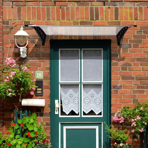 Daszek nad drzwi 150x80 cm zadaszenie osłona poliwęglan na Arena.pl