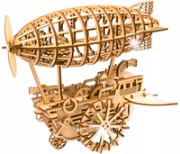 Puzzle 3D Robotime drewniany model sterowca