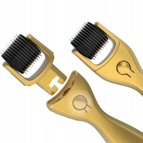 DERMA ROLLER WAŁEK MASAŻER DO MASAŻU CIAŁA TWARZY ROLOWANIA MEZOTERAPII 3x na Arena.pl