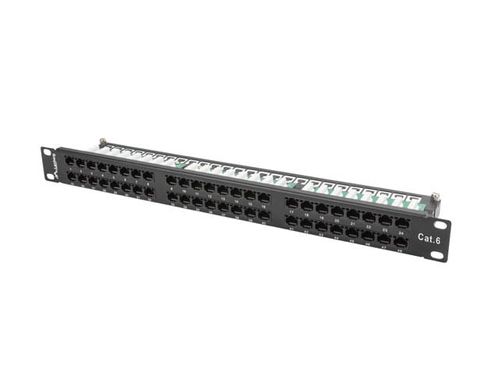 LANBERG Patch Panel 48 Port 1U Kat.6 czarny na Arena.pl