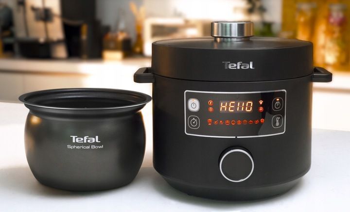 Szybkowar Tefal 5 l czarny multicooker wkłady automat zdjęcie 2