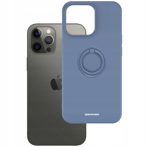 ETUI MATOWE DO IPHONE 13 PRO MAX SPACECASE SILICONE RING SILIKONOWE + SZKŁO na Arena.pl
