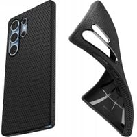 Etui plecki Spigen Liquid Air Czarne do Samsung Galaxy S25 Ultra