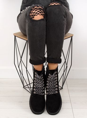Botki workery czarne 061-27-1 BLACK - 36 na Arena.pl