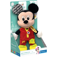 MASKOTKA SENSORYCZNA MYSZKA MICKEY 29CM PLUSZOWA Clementoni