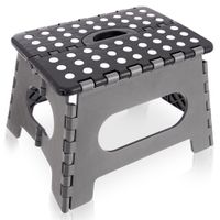 Schodek Antypoślizgowy Łazienkowy Kuchenny Pomocniczy Taboret Składany 22cm