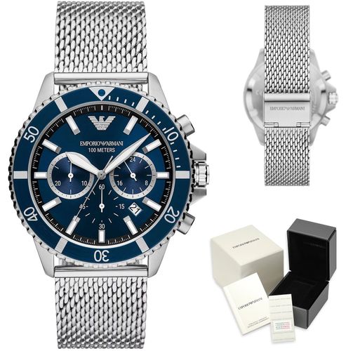 ZEGAREK MĘSKI EMPORIO ARMANI AR11587 DIVER (zi113a) + BOX na Arena.pl