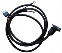 Kabel zasilający do ciągnika z gniazdem 3-pinowym Wiązka kabli 2x oczka M8
