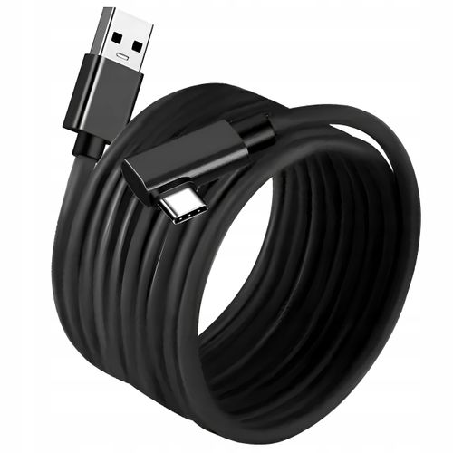 Kabel Kątowy Przewód USB Type-C USB-C 5m na Arena.pl