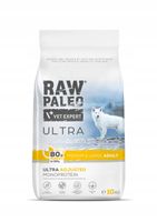 Sucha karma VetExpert Raw Paleo Ultra Indyk Med&Lar Adult 10 kg