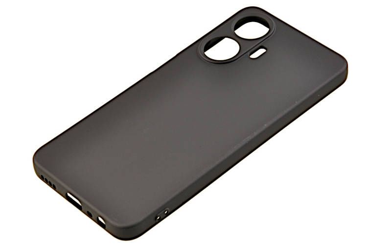 Etui silikonowe Tint do Realme C55 czarny zdjęcie 1