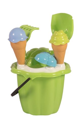 FIOLETOWY ZESTAW DO PIASKU Z LODAMI I FOREMKAMI na Arena.pl