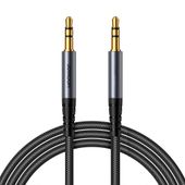 kabel przewód audio stereo aux 3.5mm mini jack 1.2m czarny