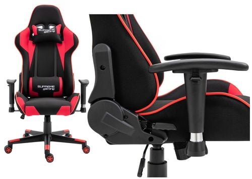fotel gamingowy playmaker black/red na Arena.pl