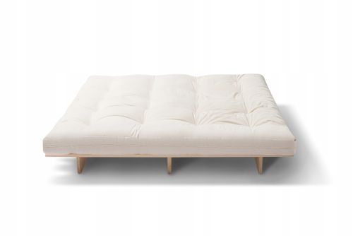 Sofa Futon Latex 120x200 cm z funkcją spania BO20 + komplet poduszek na Arena.pl