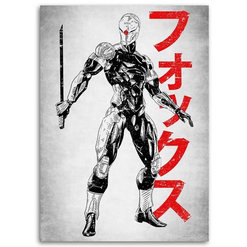 Obraz na płótnie – Canvas, Cyborg z mieczem 40x60 na Arena.pl
