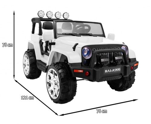 Pojazd MASTER 4x4 Biały A999 na Arena.pl