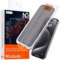 mcdodo ez paste szkło hartowane prywatyzujące szybka do iphone 16