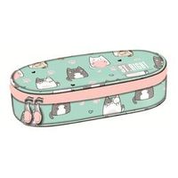 PIÓRNIK SASZETKA Z KLAPKĄ CHARMING CATS ST.RIGHT