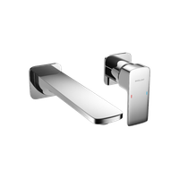 Keria bateria umywalkowa podtynkowa  komplet, chrom