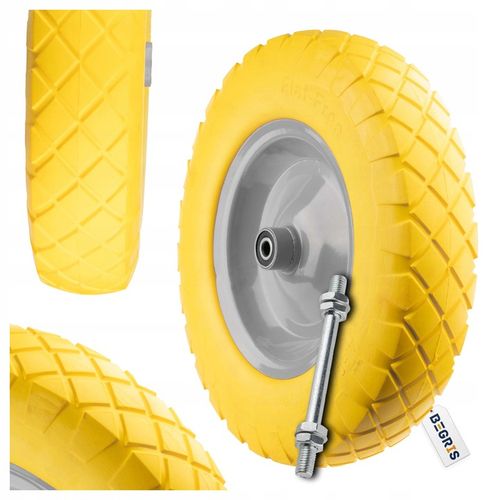 KÓŁKO DO TACZKI KOŁO DO TACZKI PEŁNE Koło do taczki Bezdętkowe 4.00-8 PU na Arena.pl
